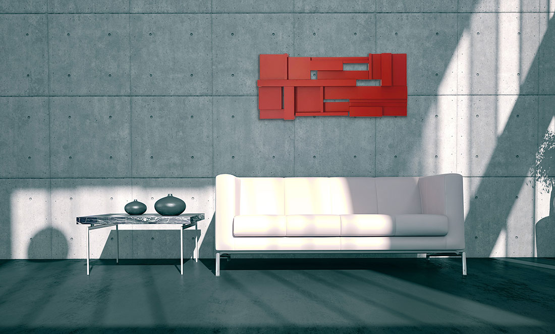 Escultura Parede RSF Urbano