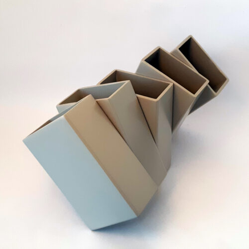 Porta Controles Express 5 Nichos Dourado