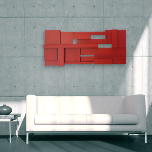 Urbano - Escultura de Parede - MDF e Laca - RSF#14