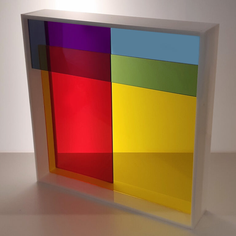 Escultura Acrílico Spectrum - Romildo Silva Filho