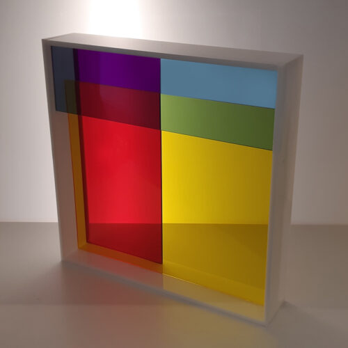 Escultura Acrílico Spectrum - Romildo Silva Filho