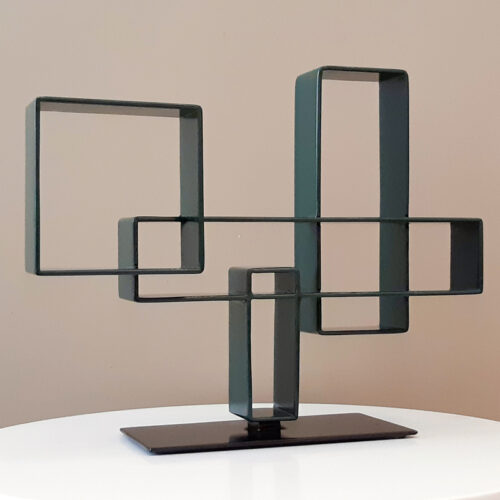 Escultura em Ferro Malabares #1 - Verde Escuro