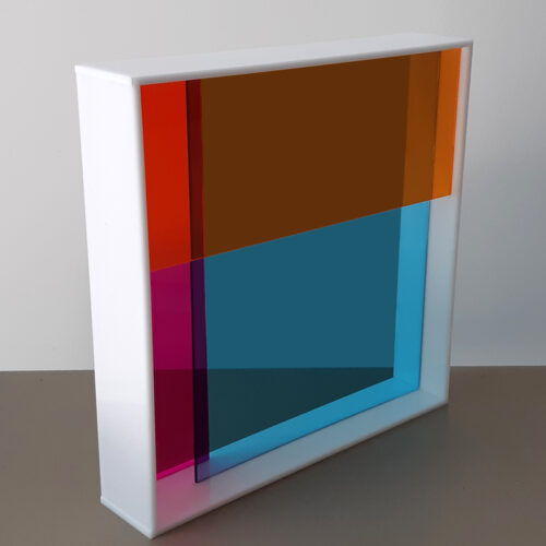 Escultura Acrílico Spectrum - 1.23 -Romildo Silva Filho