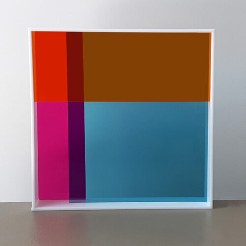 Escultura Acrílico Spectrum - 1.23 -Romildo Silva Filho