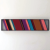 Escultura multicolorida Retangular em Acrílico RSF D03